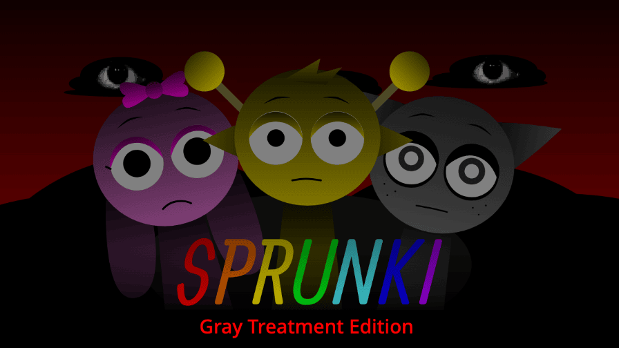 Edición de Tratamiento Sprunki Gray