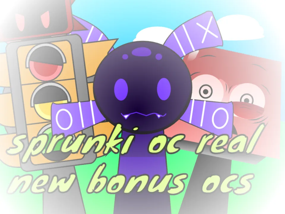 Sprunki OC Real - Create Your Own Character Music Game Online