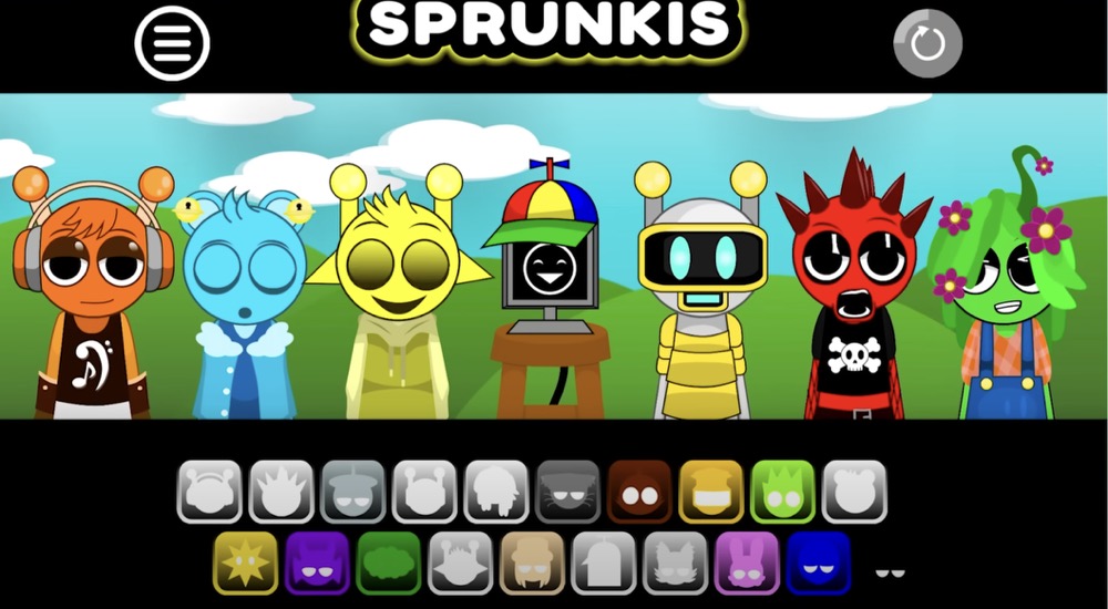 Sprunki but they have jobs