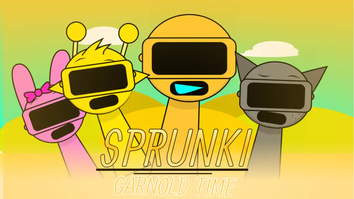 Sprunki Garnold Time - O Jogo de Criação Musical com Óculos