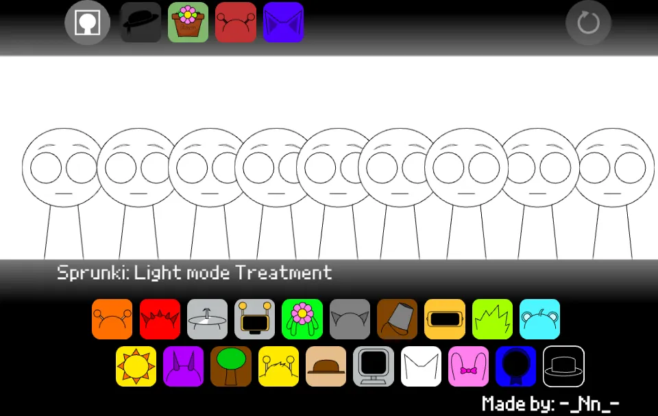 Sprunki Lightmode Treatment