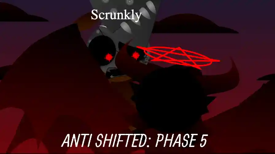 Sprunki - Scrunkly Anti Shifted: Phase 5