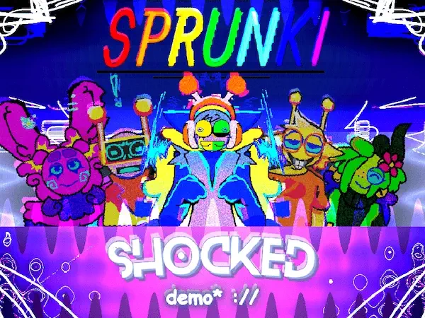 Jogue Sprunki Shocked Online