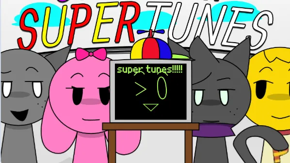 Sprunki スーパー・チューンズ - オリジナル音楽制作ゲームをオンラインでプレイ